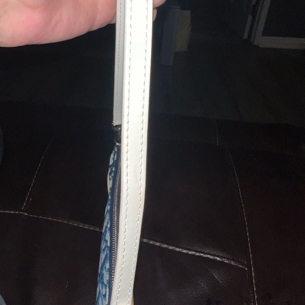 100% Auth. Dior Trotter Saddle Bag Navy - Picture 12 of 13